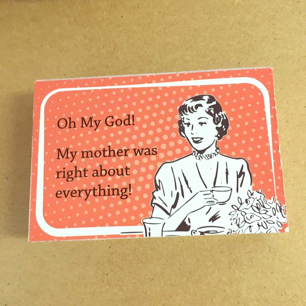 💁‍♀️Sassy mom saying wood sign home decor